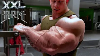 XXL ARMS - LET'S GAIN BICEPS AND TRICEPS - MICHAL KRIZO ARM DAY MOTIVATION