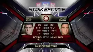 Nick diaz vs scott smith full figth  [part 1]+post figth interview