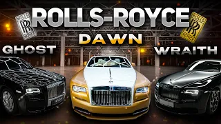 Detaling three Rolls-Royces at the same time