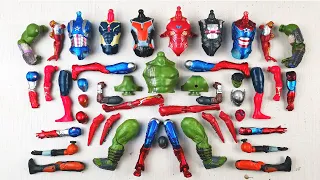 Merakit Mainan Hulk Smash, Iron man, Vision, Ant man, kapten amerika, falcon | avengers  Superhero