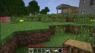 Невероятные побегушки по миру Minecraft 1.6.2 (жители замолчите ) серия 1