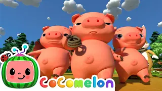 This Little Piggy! | CoComelon Furry Friends | Animals for Kids