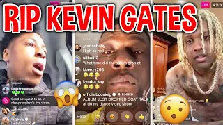 Celebrities React To KEVIN GATES Passing Away *SAD REACTIONS*