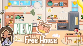 🍃Free House New Update🌼Free Items In Toca Boca [House Design] Tocalifeworld | Makeover