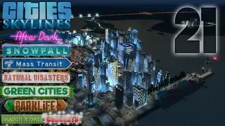 🏙️ Цифровая зона  - Cities Skylines: ParkLifeMass TransitNatural DisastersGreen Cities [S4E21]