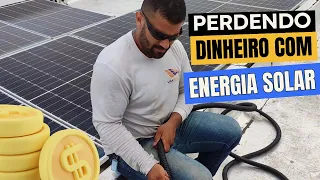 PERDENDO DINHEIRO com Energia Solar!!!