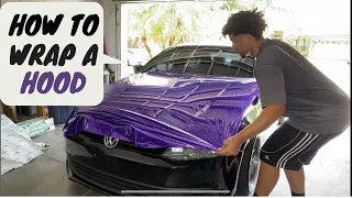 How To Wrap a Car Hood In ANY Color (Detailed Beginners Guide!)