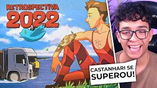 Deni reage a RETROSPECTIVA ANIMADA 2022 ♫ - Canal Nostalgia