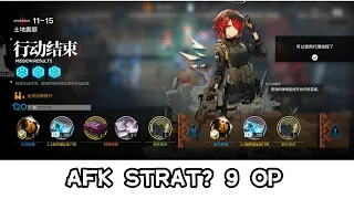 [Arknights] 11-15 Adverse Mode (AFK Strat?) 9 OP