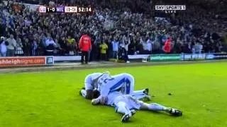 Luciano Becchio goal v Millwall - PO Semi-Final L2 - 2008-2009