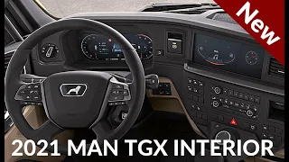 2021 MAN TGX INTERIOR Look (cabin)