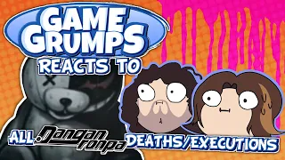 Game Grumps react to ALL Danganronpa Deaths/Executions (THH Spoilers)