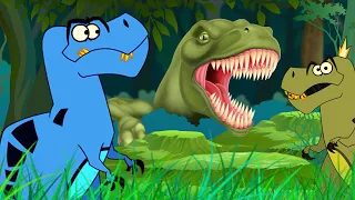 Dinosaure Trex | Dessin Animé | Je Suis Un Dinosaure