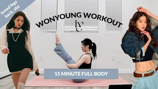 LOSE WEIGHT WITH 15 MIN WONYOUNG WORKOUT / no equipment