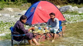 Swimming in Abshar and made Karachi's famous Biryani