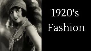 THE FASHION OF THE 1920'S - FASHION HISTORY SESSIONS