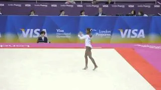 Yamilet Pena DOM Floor London 2012 Test Event