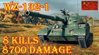 WZ-132-1  8 Kills, 8.7K Damage  ★ Tundra ★ World of Tanks