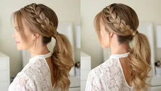 Lace Braid Ponytail | Missy Sue