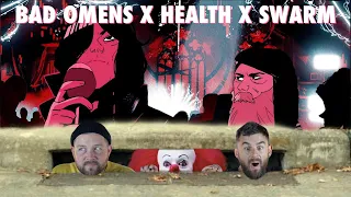 BAD OMENS x HEALTH x SWARM  "THE DRAIN" | Aussie Metal Heads Reaction