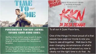 Film Indonesia & Hollywood yang Batal Tayang Karena Wabah Virus