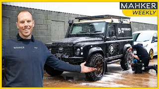 From Old to Gold: Detailing A Land Rover Defender For A Wow Effect Handdover || Mahker Weekly EP115