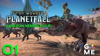 Age of Wonders: Planetfall | Amazon Xenoplague - Let's play | Episode 1 [Poison]