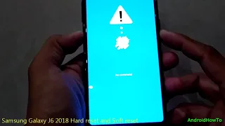 Samsung Galaxy J6 2018 Hard reset and Soft reset