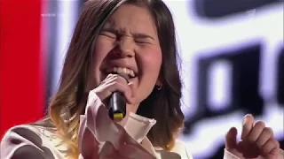 Astonishing Performance by Nazgul Otuzova - Adagio. The Voice Kids Russia 2018 Blind Auditions