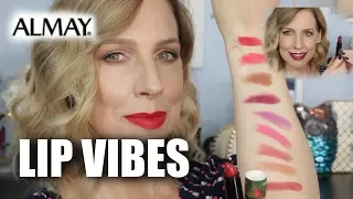 NEW DRUGSTORE LIPPIES! SO GOOD! ALMAY LIP VIBES