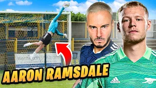 F2 Vs AARON RAMSDALE SHOOTING BATTLE 😱💥 | ENGLAND GOALKEEPER 🏴󠁧󠁢󠁥󠁮󠁧󠁿🧤