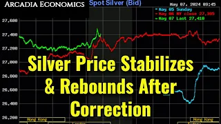 Silver Price Stabilizes And Rebounds After Correction