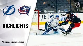 Lightning @ Blue Jackets 1/23/21 | NHL Highlights