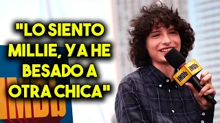 FINN WOLFHARD HABLA de su PRIMER BESO con MILLIE BOBBY BROWN (2017)