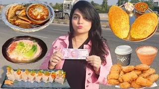 Living on Rs 2000 for 24 HOURS Challenge | Food Challenge