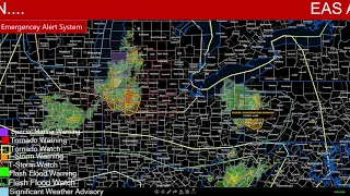 Severe Thunderstorm Warnings + PDS PA/IN 8/11/21 EAS's #350/351
