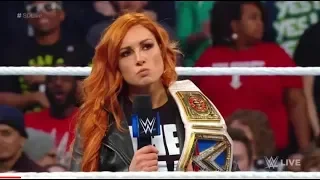 Wwe Smackdown live | Becky Lynch Back to Smackdown live