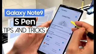 Samsung Galaxy Note 9 S-Pen tips and tricks! hidden features