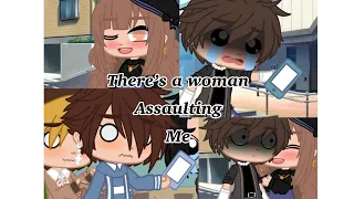 There’s a woman assaulting me meme (💙IwaOi💙) ll hurt Oikawa ll