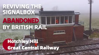 Reviving Hotchley Hill signalbox on the Great Central. It's the future 1940s style.