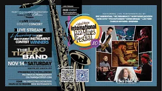 The John Coltrane International Jazz & Blues Festival presents a Live Stream Benefit Concert!