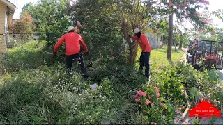 He’s Been FEELING DOWN, So We Took Care Of His INSANELY OVERGROWN Yard