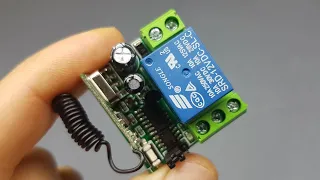 3 Modes To | How to Use 12V/315 MHz Receiver Module | 1CH Channel Relay | Simple Inventions