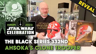 SWCE Reveal | Star Wars The Black Series 332nd Ahsoka’s Clone Trooper Premium Electronic Helmet