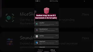 GoodLock brings the One UI 5 improvements in the last update #oneui5 #samsung #lyneapplisandroid