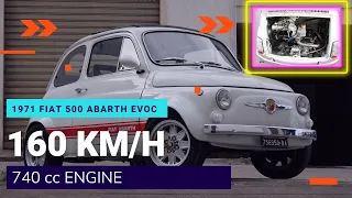 Classic 1971 Fiat 500 Abarth Evocation