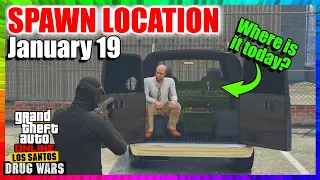 Spawn Location Gun Van *January 19* | GTA 5 ONLINE