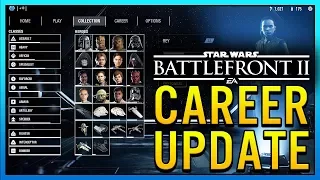 Star Wars Battlefront 2 Career + Collection Update!