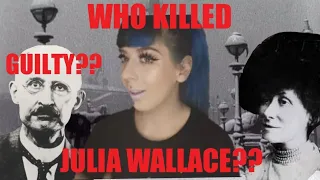 The Murder Of Julia Wallace | Did Her Husband Kill Her? | True Murder Tuesday