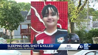 10-year-old girl shot and killed while asleep in Milwaukee home